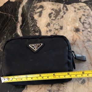 Prada nylon make up bag small